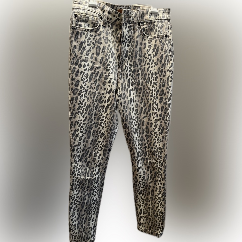 Joe’s Leopard print jeans